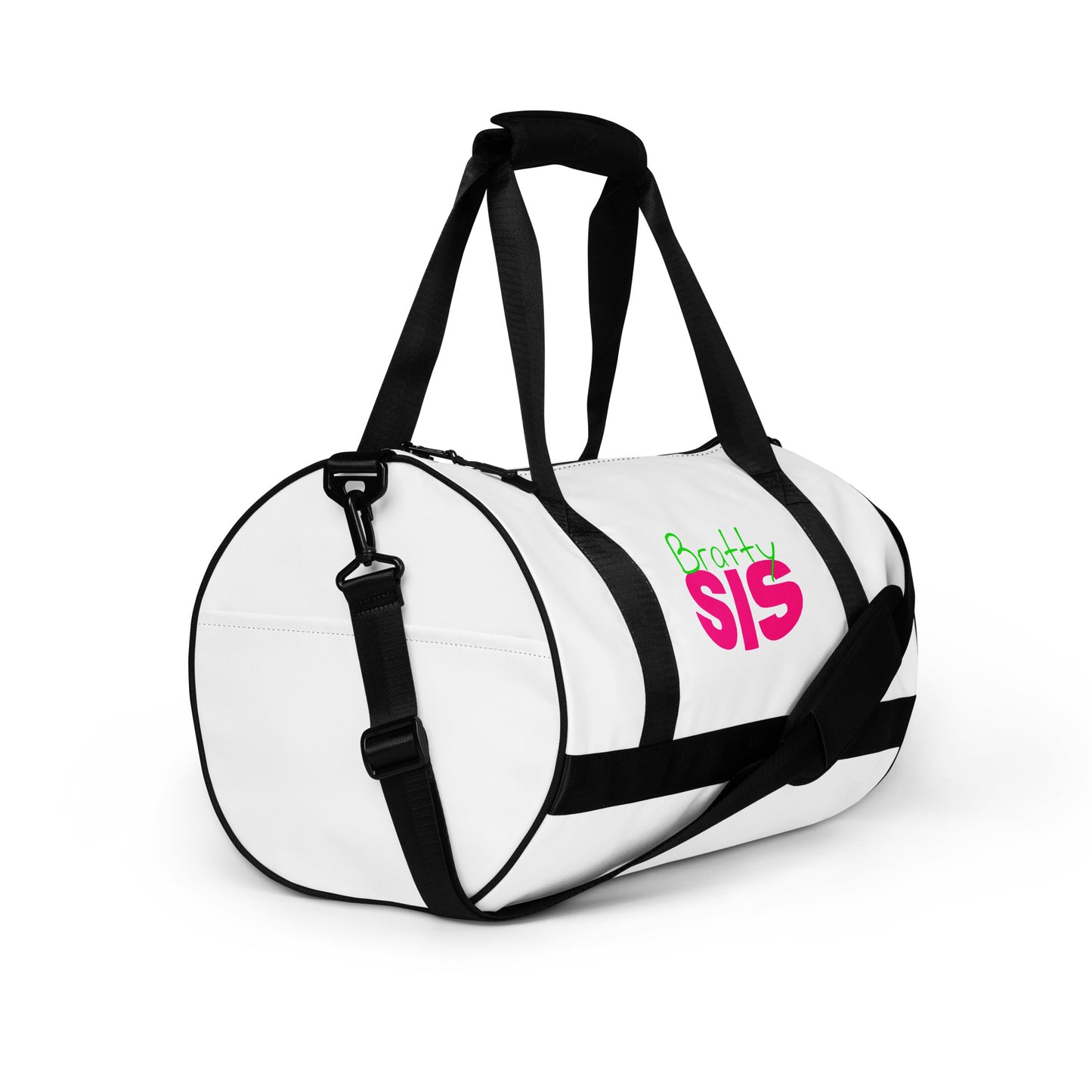 BrattySis All-over print gym bag