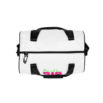 BrattySis All-over print gym bag