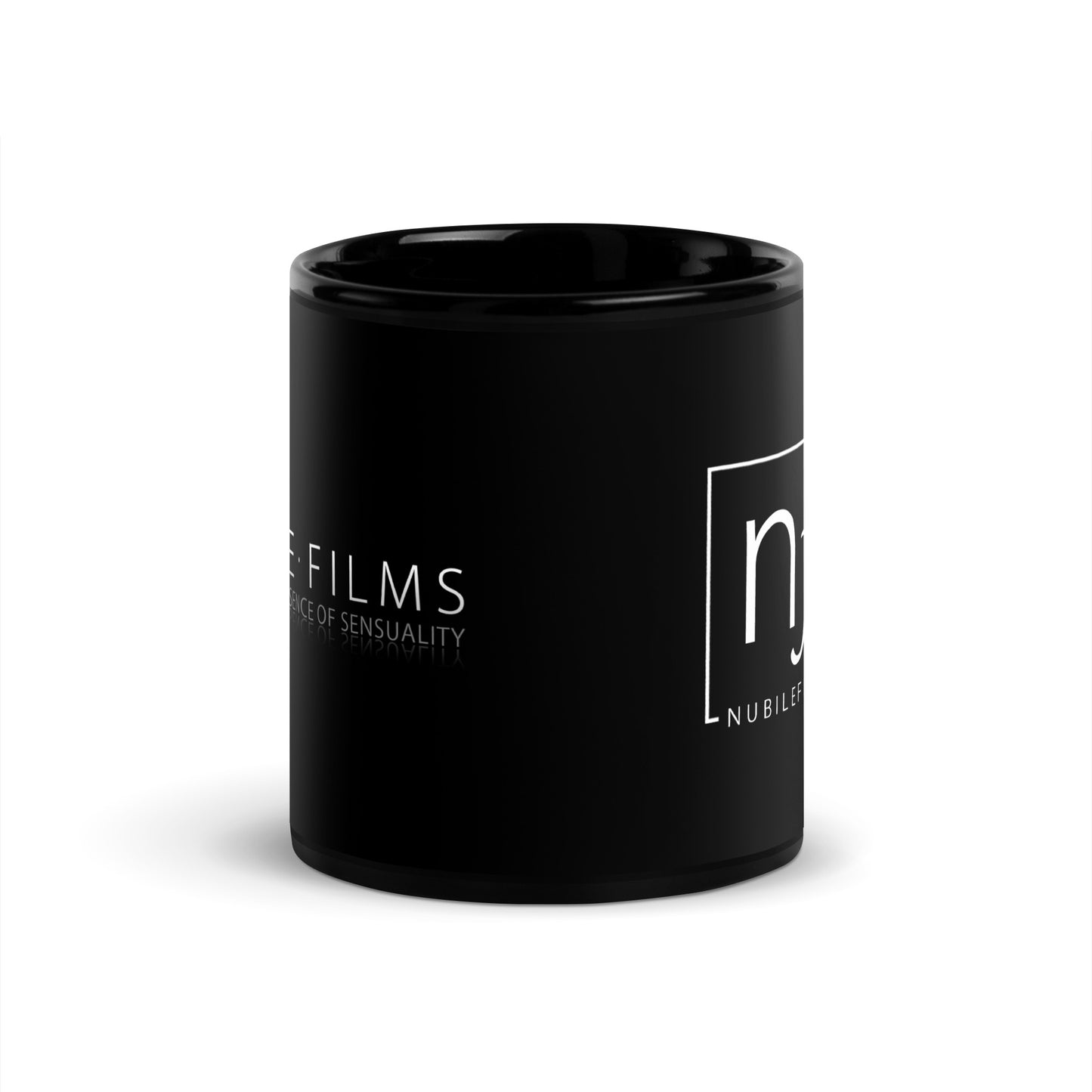 NubileFilms Black Glossy Mug