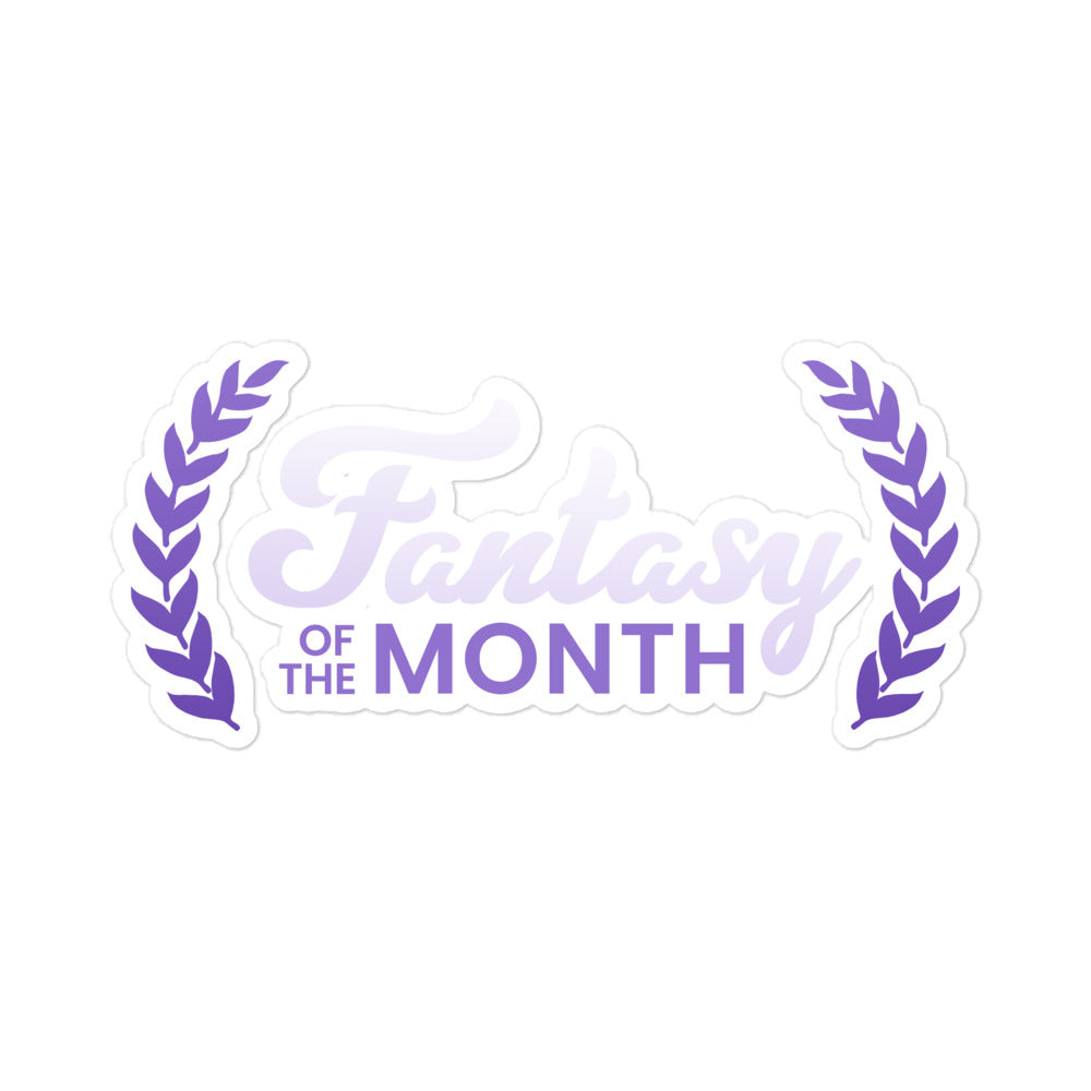 Fantasy of the Month - Bubble-free stickers