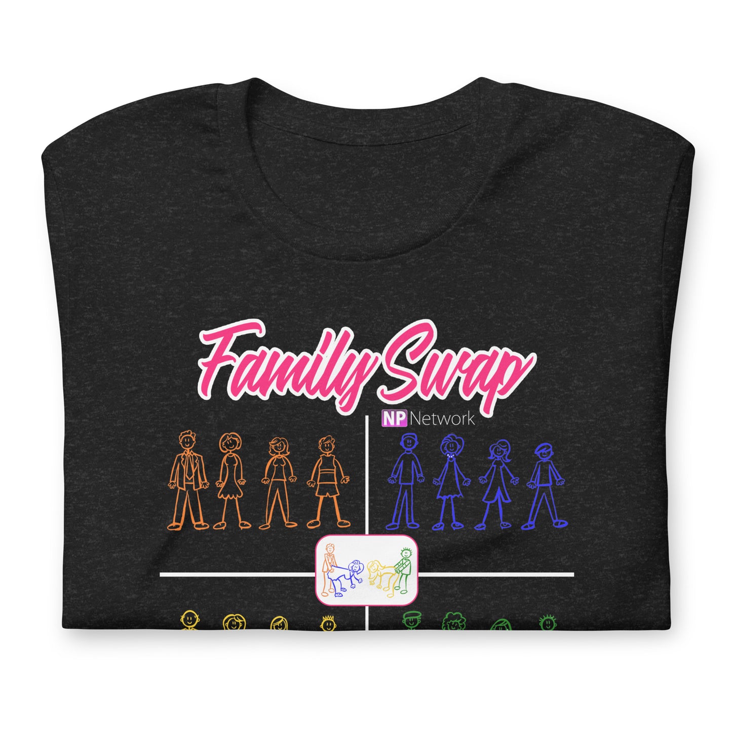 Family Swap NPNetwork Unisex t-shirt