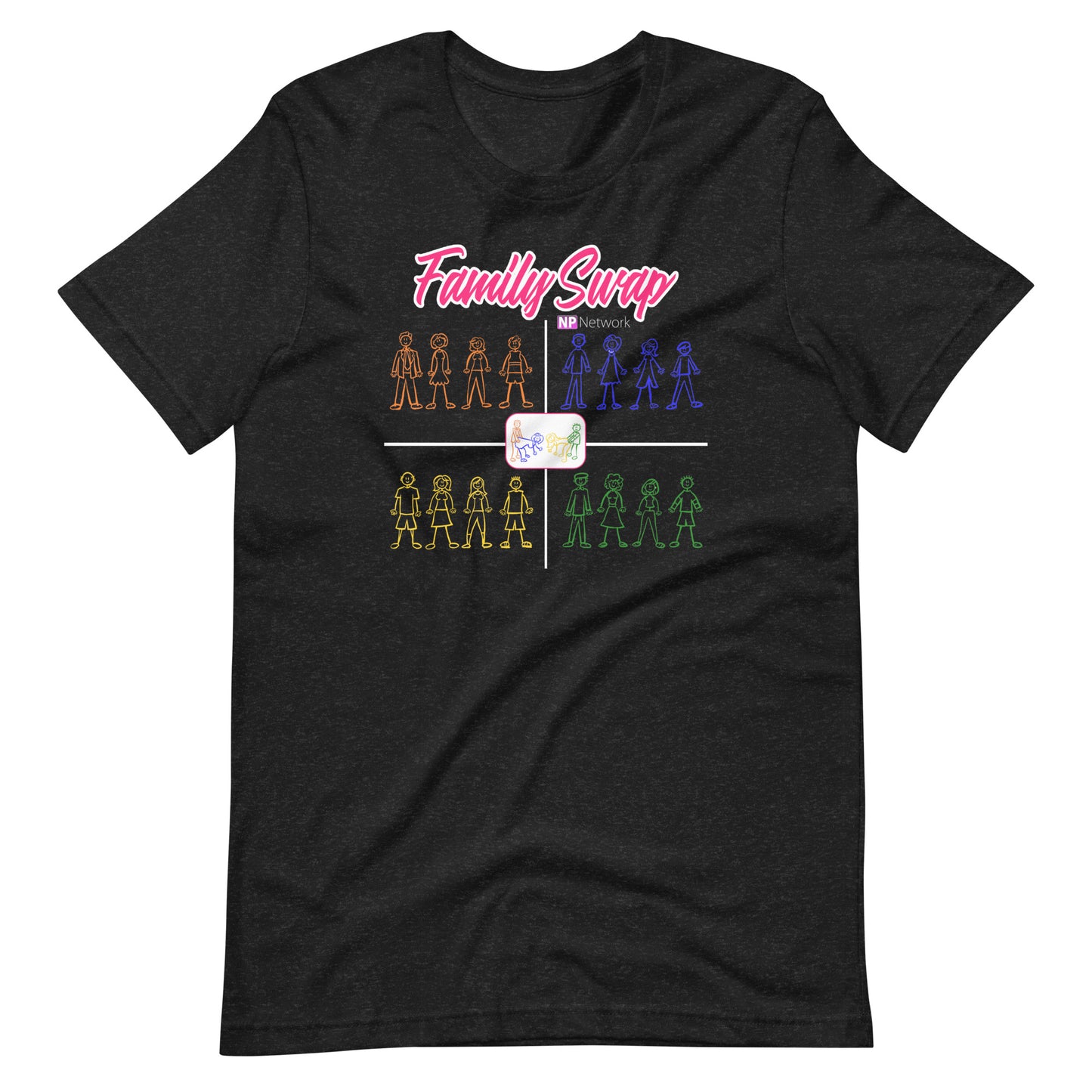 Family Swap NPNetwork Unisex t-shirt