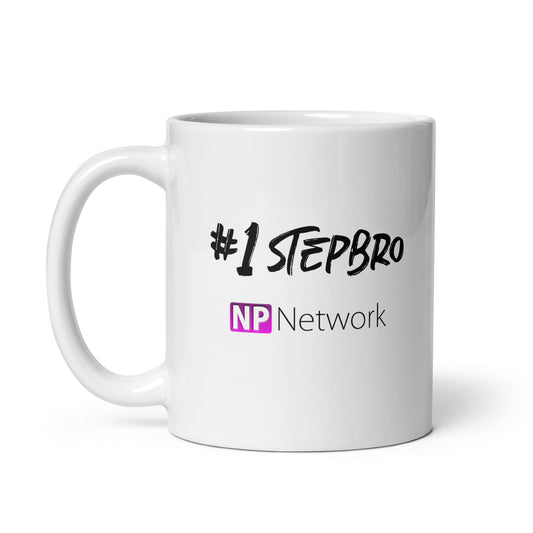 #1 Stepbro NPNetwork glossy mug