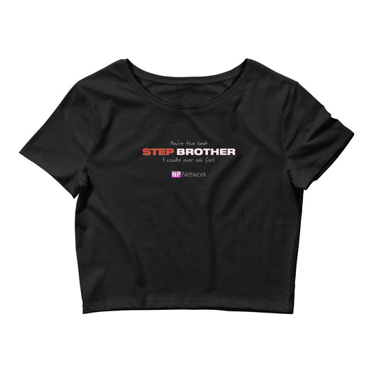 Best Stepbro Women’s Crop Tee