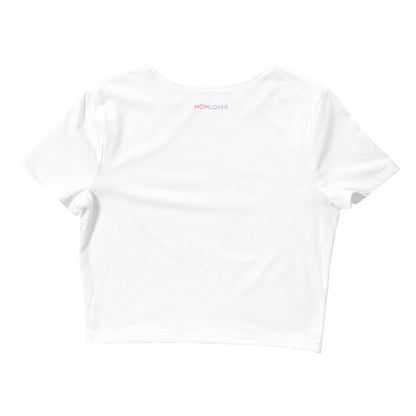 MWTB - Built for breeding - Women’s Crop Tee